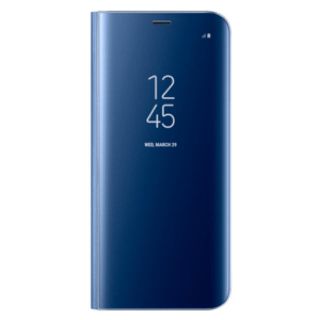 サムスン(SAMSUNG)のGalaxyS8 CLEAR VIEW STANDING COVER／BLUE(Androidケース)