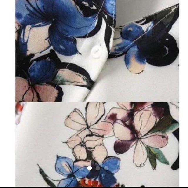 ZARA(ザラ)の美品　花柄　ブラウス レディースのトップス(シャツ/ブラウス(長袖/七分))の商品写真