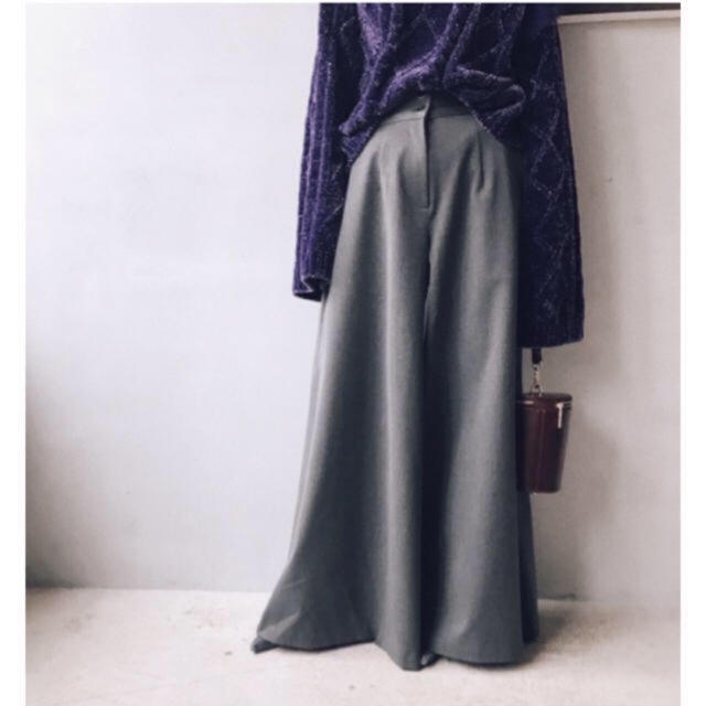 Ameri VINTAGE(アメリヴィンテージ)の専用です     wide flare pants ワイドパンツ レディースのパンツ(カジュアルパンツ)の商品写真