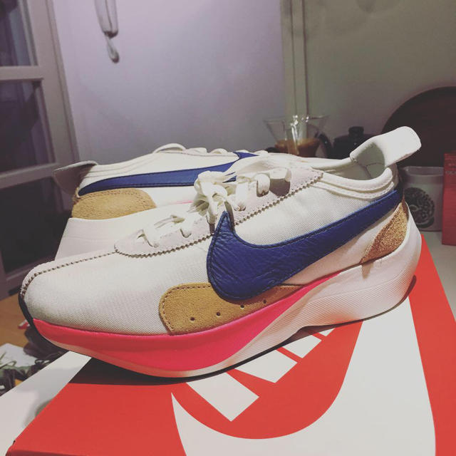 27.5cm 新品未使用 NIKE MOON RACER QS SAIL NAV