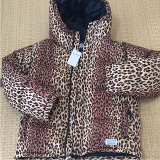 ワコマリア(WACKO MARIA)のワコマリア レオパード ダウン　FOODED DOWN JACKET XL 新品(ダウンジャケット)