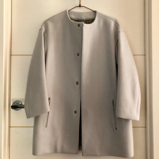 今月限定caban ウールツイルハイネックロングシャツ 今月限定caban ウールツイルハイネックロングシャツ