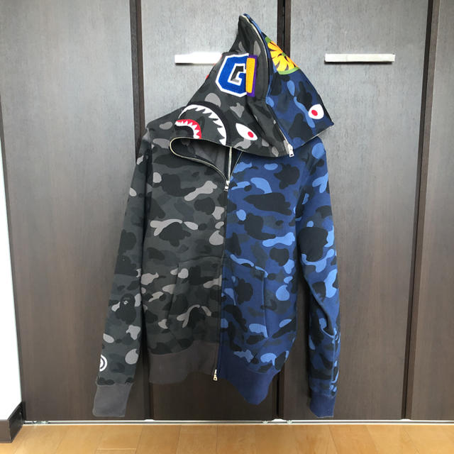 A Bathing Ape シャーク フードパーカー