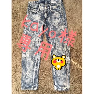 ジースター(G-STAR RAW)の美品 g-star♡♡ペイントデニム 24(デニム/ジーンズ)