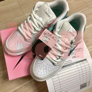 ナイキ(NIKE)のNIKE SB x Diamond / DUNK LOW PRO 白(スニーカー)