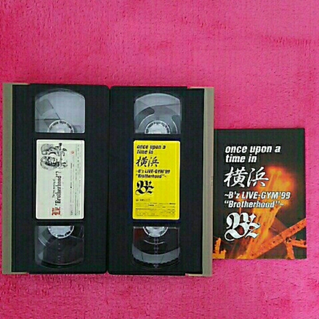 B'z★VHSビデオ 2本セット エンタメ/ホビーのDVD/ブルーレイ(ミュージック)の商品写真