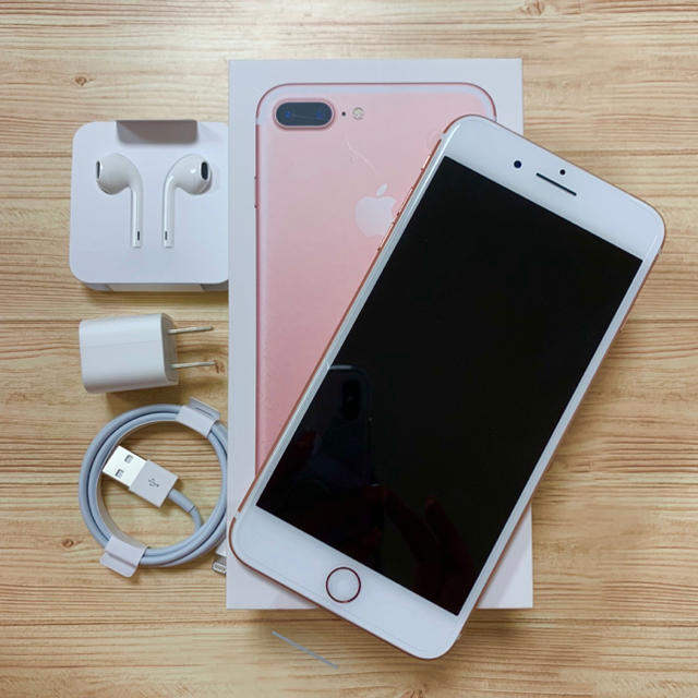 新品★iPhone 7 Plus Rose Gold 256 GB SIMフリー