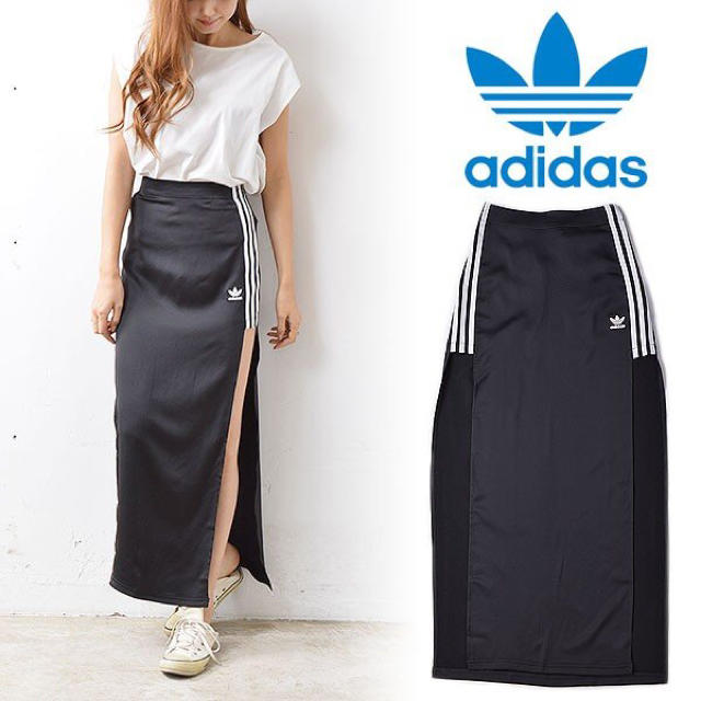 adidas(アディダス)の新品 完売 adidas originals レディース スリット スカート レディースのスカート(ロングスカート)の商品写真