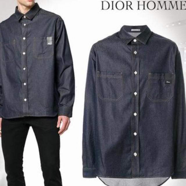 正規 Dior Homme ディオールオム デニムシャツ