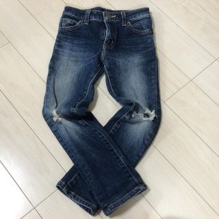 エドウィン(EDWIN)のEDWIN something  キッズ100-110ダメージデニム(パンツ/スパッツ)