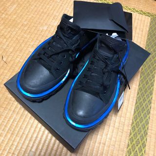 ラフシモンズ(RAF SIMONS)のRAF SIMONS new runner blue UK7.5(スニーカー)