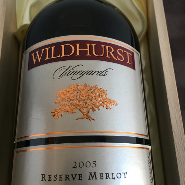 連休セール 超レア  Wildhurst Reserve Merlot 2005 食品/飲料/酒の酒(ワイン)の商品写真