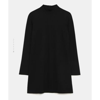 ザラ(ZARA)のハイネックミニワンピース(ミニワンピース)