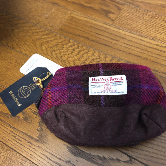 Harris Tweed(ハリスツイード)の【新品＊未使用】ポーチ ハリスツイード レディースのファッション小物(ポーチ)の商品写真