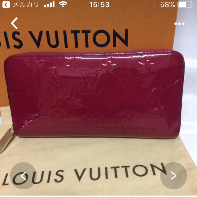 LOUIS VUITTON(ルイヴィトン)のヴィトン   ヴェルニ長財布 レディースのファッション小物(財布)の商品写真