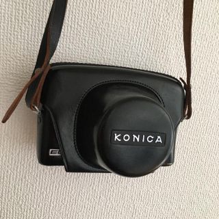 コニカミノルタ(KONICA MINOLTA)のKONICA アンティーク カメラケース(その他)