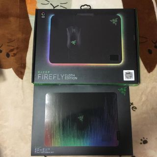 レイザー(LAZER)のRAZER FIREFLY •RAZER SPHEEX V2(PC周辺機器)