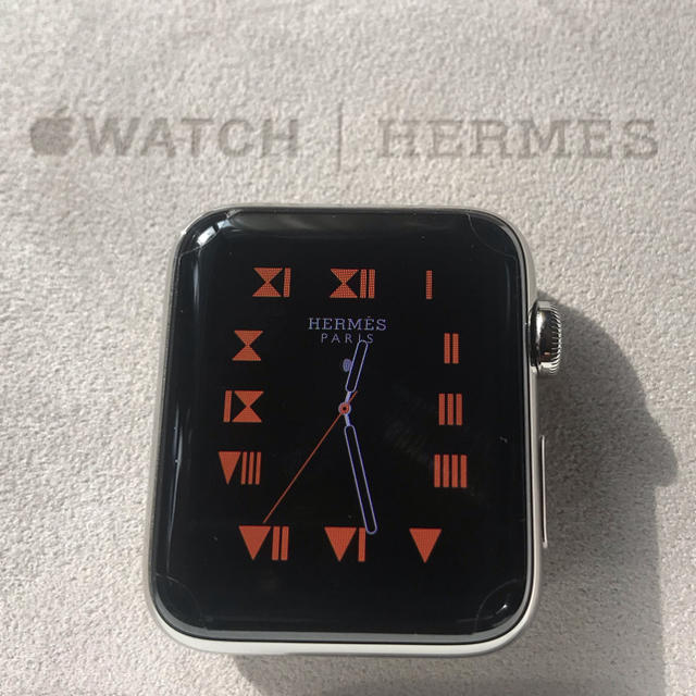 Hermes(エルメス)のApple Watch HERMES series3 アップルケア+付き メンズの時計(腕時計(デジタル))の商品写真
