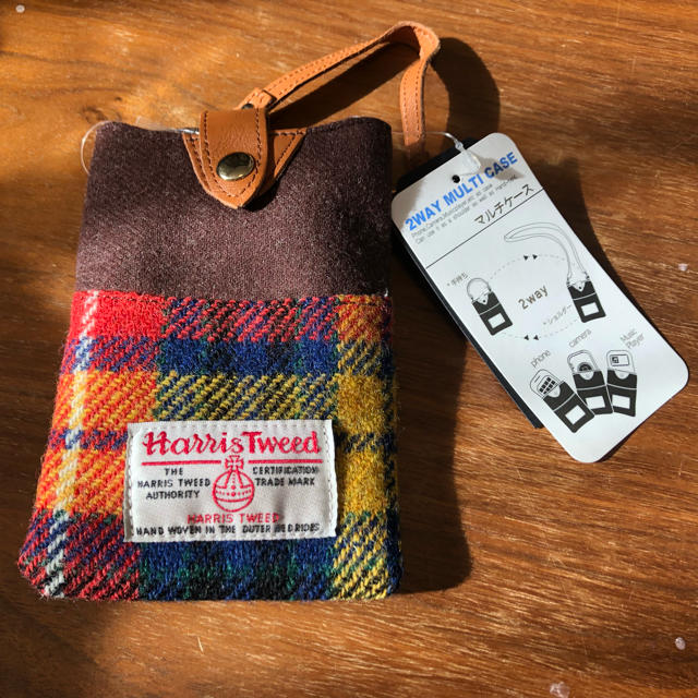 Harris Tweed(ハリスツイード)の【新品＊未使用】ポシェット ハリスツイード レディースのバッグ(ショルダーバッグ)の商品写真