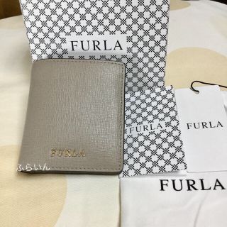 フルラ(Furla)の【新品未使用品】FURLA BABYLON S 折り財布 レザー  SABBIA(財布)