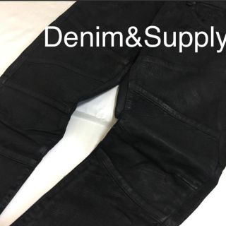 デニムアンドサプライラルフローレン(Denim & Supply Ralph Lauren)の◆良品◆デニム&サプライ ラルフローレン◆コーティングデニム バイカースリム31(デニム/ジーンズ)