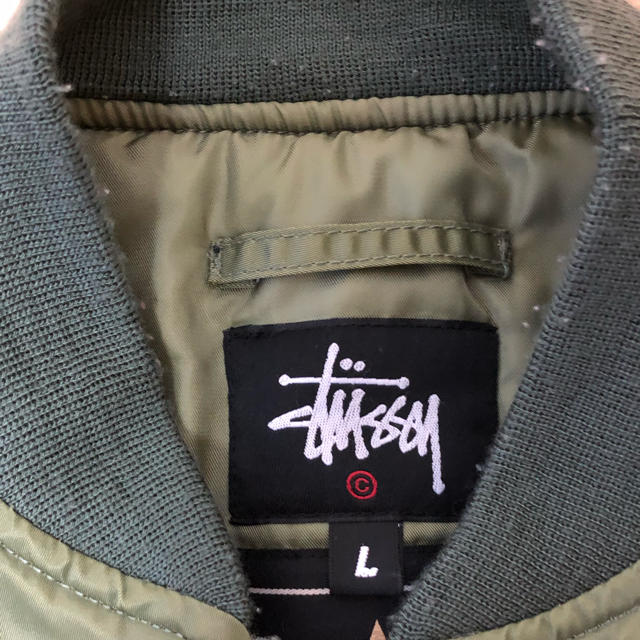 STUSSY(ステューシー)のSTUSSY×ALPHA×FLAGMENT MA-1 25周年記念  メンズのジャケット/アウター(フライトジャケット)の商品写真