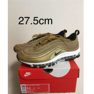 ナイキ(NIKE)のエアマックス 97 OG QS ゴールド 27.5(スニーカー)