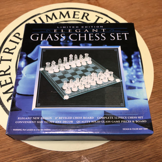 Glass Chess Set お洒落なエレガントチェスセットの通販 By Aya S Shop ラクマ