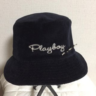 プレイボーイ(PLAYBOY)のリバーシブルの帽子(ハット)