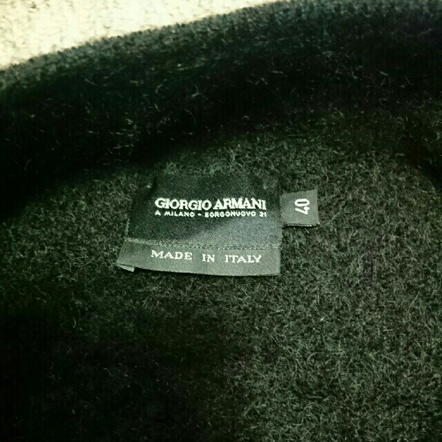 Giorgio Armani(ジョルジオアルマーニ)の☆GIORGIO ARMANI☆ニットジャケット レディースのジャケット/アウター(ノーカラージャケット)の商品写真