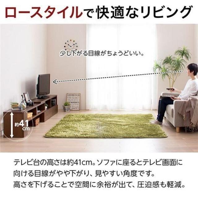 【送料無料】テレビ台 テレビボード 伸縮コーナー ローボード インテリア/住まい/日用品の机/テーブル(ローテーブル)の商品写真