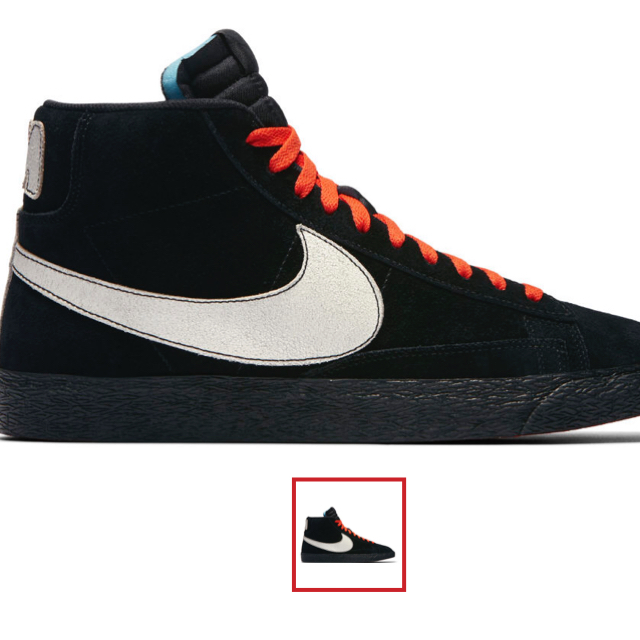 NIKE(ナイキ)のNike BLAZER MID NY VS LA メンズの靴/シューズ(スニーカー)の商品写真