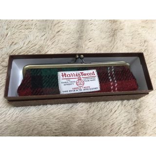 ハリスツイード(Harris Tweed)のハリスツイード がま口ペンケース(ペンケース/筆箱)