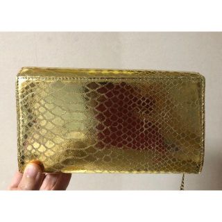 パーティーバック　ゴールド(クラッチバッグ)