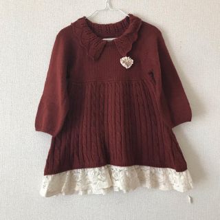 ビケット(Biquette)のmiimam様専用♡90＊ビケット＊ニットワンピース(ワンピース)