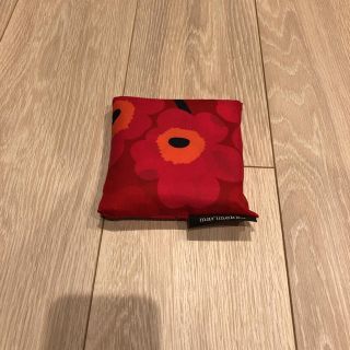 マリメッコ(marimekko)の【新品未使用】マリメッコ ウニッコ レッド エコバッグ(エコバッグ)