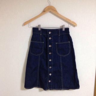 ダブルクローゼット(w closet)のwcloset ♡ デニムスカート(ひざ丈スカート)