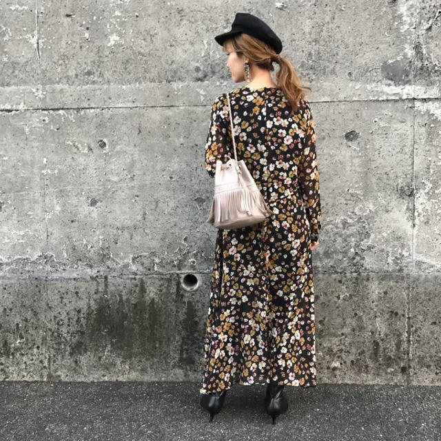 mite♡Flower onepiece レディースのワンピース(ロングワンピース/マキシワンピース)の商品写真