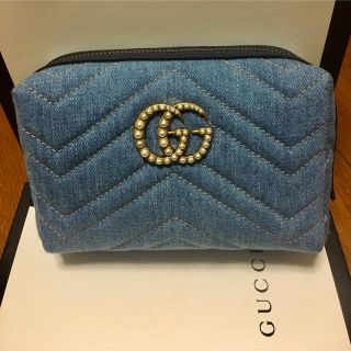 グッチ ポーチ(レディース)（デニム）の通販 17点 | Gucciのレディース