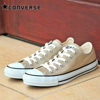 コンバース(CONVERSE)の【新品】CONVERSE スニーカー ベージュ コンバース(スニーカー)