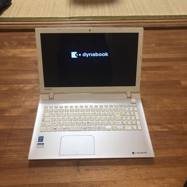 東芝(トウシバ)のジャンク ノートパソコン PC  水没 スマホ/家電/カメラのPC/タブレット(ノートPC)の商品写真