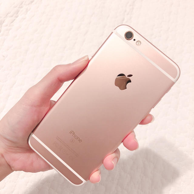 送料込❁iPhone6s SIMフリー Apple 64GB ピンクゴールド