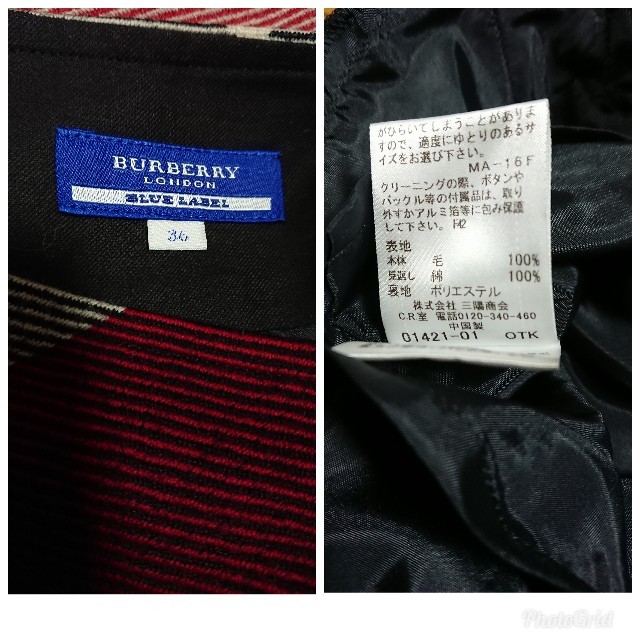 BURBERRY ショート丈パンツ 36の通販 by Mint's shop｜バーバリーブルーレーベルならラクマ BLUE LABEL - バーバリーブルーレーベル 定番限定品