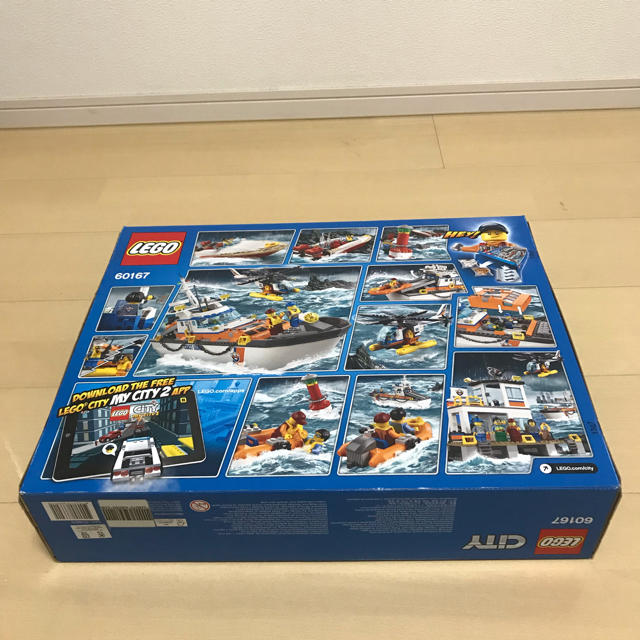 Lego(レゴ)のレゴ(LEGO)シティ 海上レスキュー隊と司令基地 60167 キッズ/ベビー/マタニティのおもちゃ(知育玩具)の商品写真
