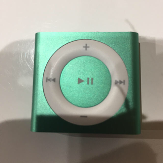 アップル(Apple)の犬がすきさん専用iPod shuffle グリーン 2GB MD776(ポータブルプレーヤー)