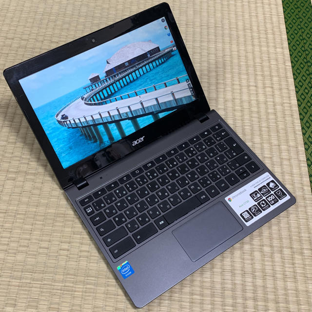 ASUS(エイスース)のChromebook Acer C720 スマホ/家電/カメラのPC/タブレット(ノートPC)の商品写真