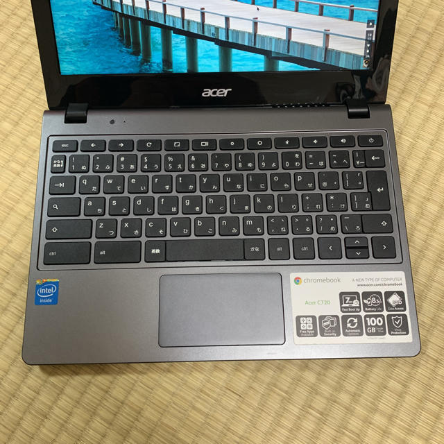 ASUS(エイスース)のChromebook Acer C720 スマホ/家電/カメラのPC/タブレット(ノートPC)の商品写真