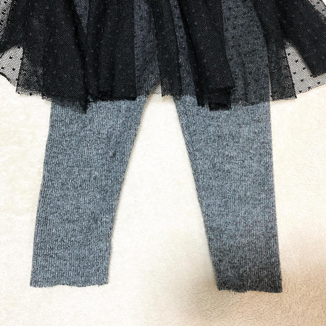 ZARA KIDS(ザラキッズ)の【今期販売中！半額以下】ドットチュールレギンスパンツ708090 キッズ/ベビー/マタニティのベビー服(~85cm)(パンツ)の商品写真