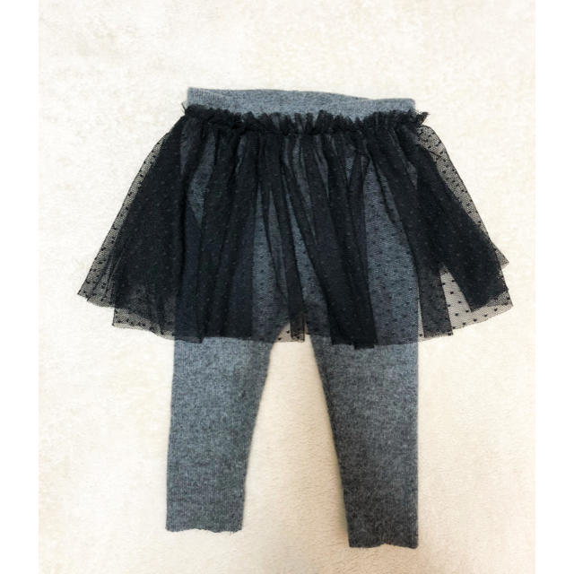 ZARA KIDS(ザラキッズ)の【今期販売中！半額以下】ドットチュールレギンスパンツ708090 キッズ/ベビー/マタニティのベビー服(~85cm)(パンツ)の商品写真