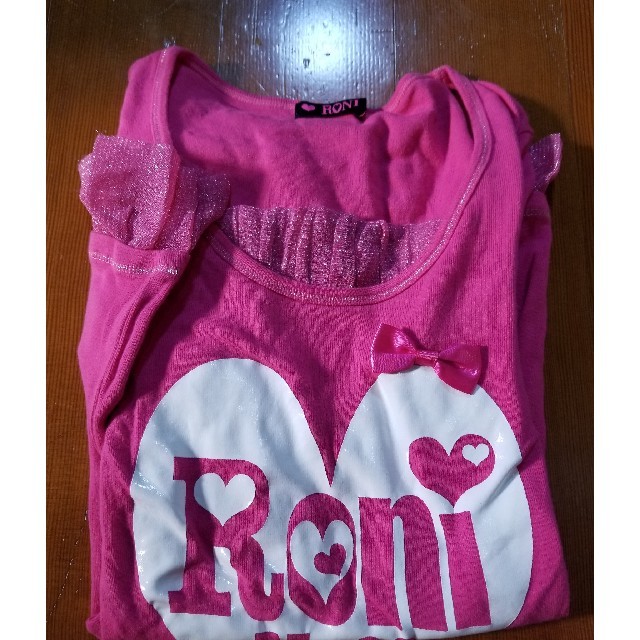 RONI(ロニィ)のRONIのLサイズロンティー キッズ/ベビー/マタニティのキッズ服女の子用(90cm~)(Tシャツ/カットソー)の商品写真